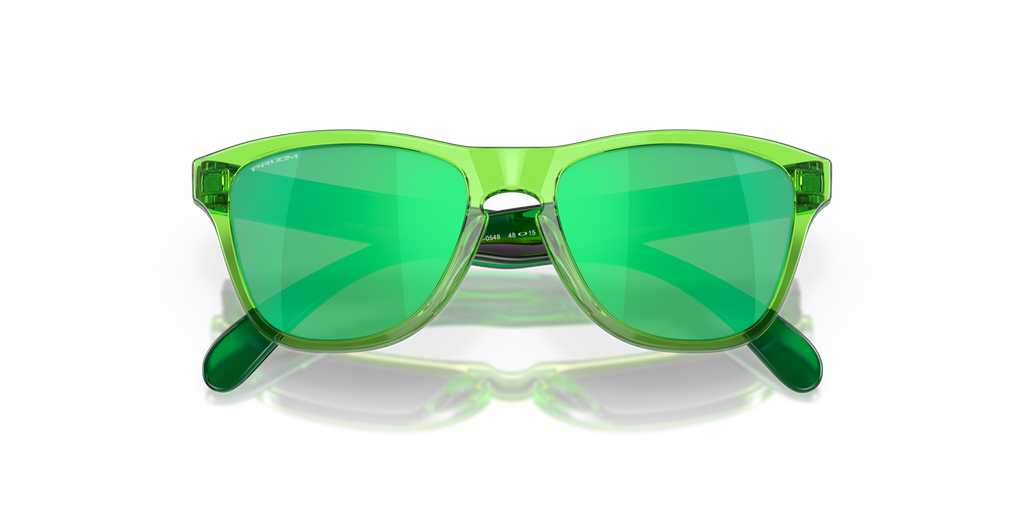 Oakley OJ9009 Frogskins XXS (Youth Fit) Square Kids Sunglasses - Acid Green