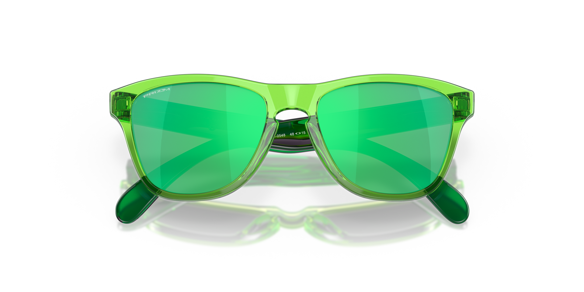 Oakley OJ9009 Frogskins XXS (Youth Fit) Square Kids Sunglasses - Acid Green
