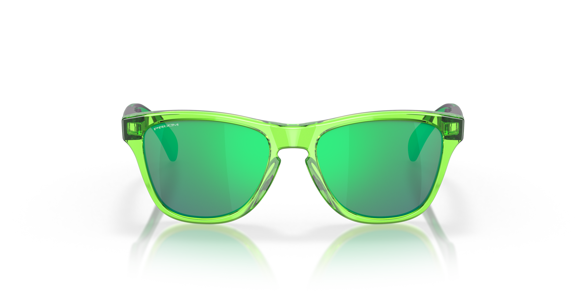 Oakley OJ9009 Frogskins XXS (Youth Fit) Square Kids Sunglasses - Acid Green