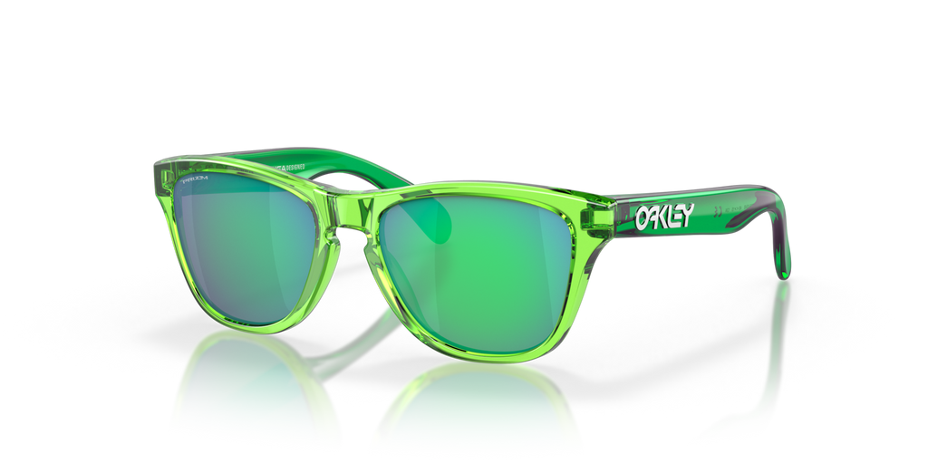 Oakley OJ9009 Frogskins XXS (Youth Fit) Square Kids Sunglasses - Acid Green
