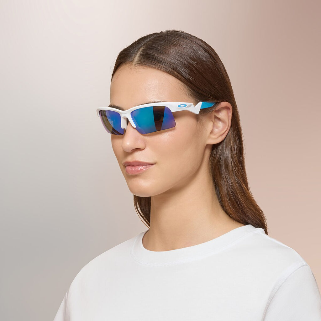 Oakley OJ9013 Capacitor (Youth Fit) Rectangle Kids Sunglasses - Polished Black