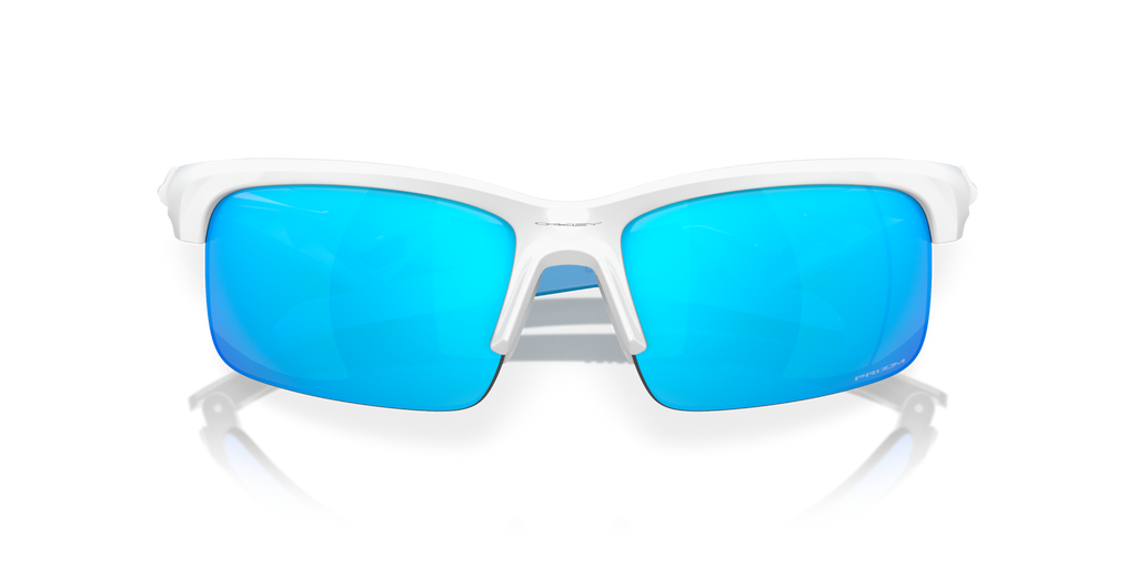 Oakley OJ9013 Capacitor (Youth Fit) Rectangle Kids Sunglasses - Polished White
