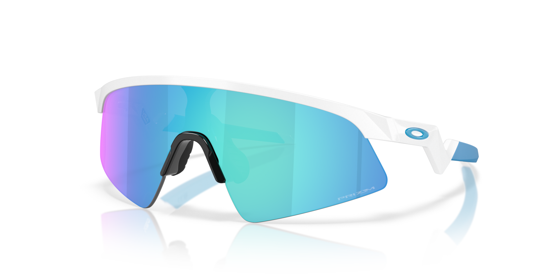 Oakley OJ9015 Resistor Sweep (Youth Fit) Rectangle Kids Sunglasses - Polished White