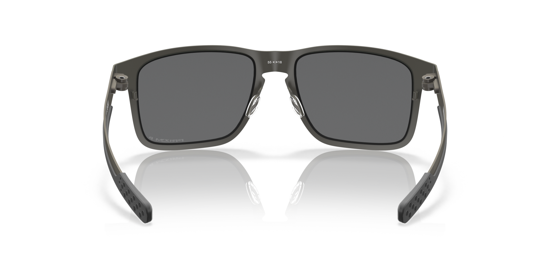 Oakley OO4123 Holbrook Metal Square Sunglasses - Matte Gunmetal