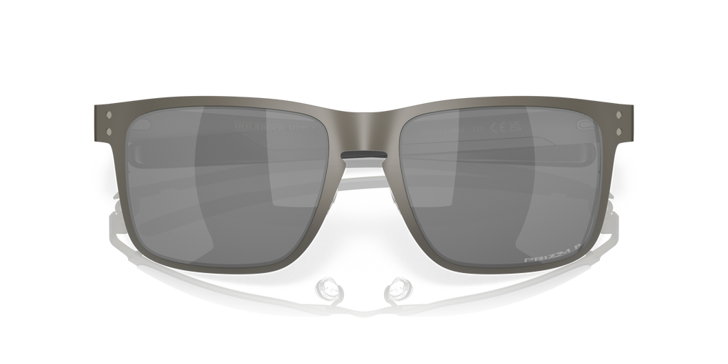 Oakley OO4123 Holbrook Metal Square Sunglasses - Matte Gunmetal