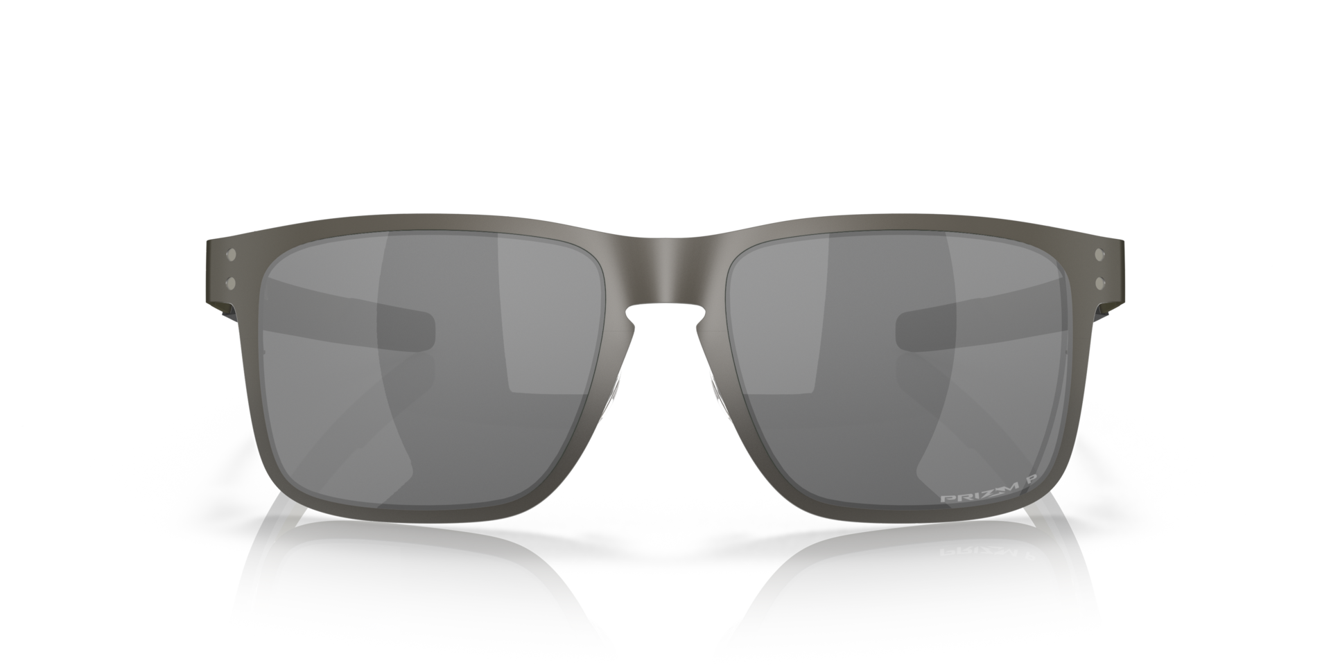 Oakley OO4123 Holbrook Metal Square Sunglasses - Matte Gunmetal