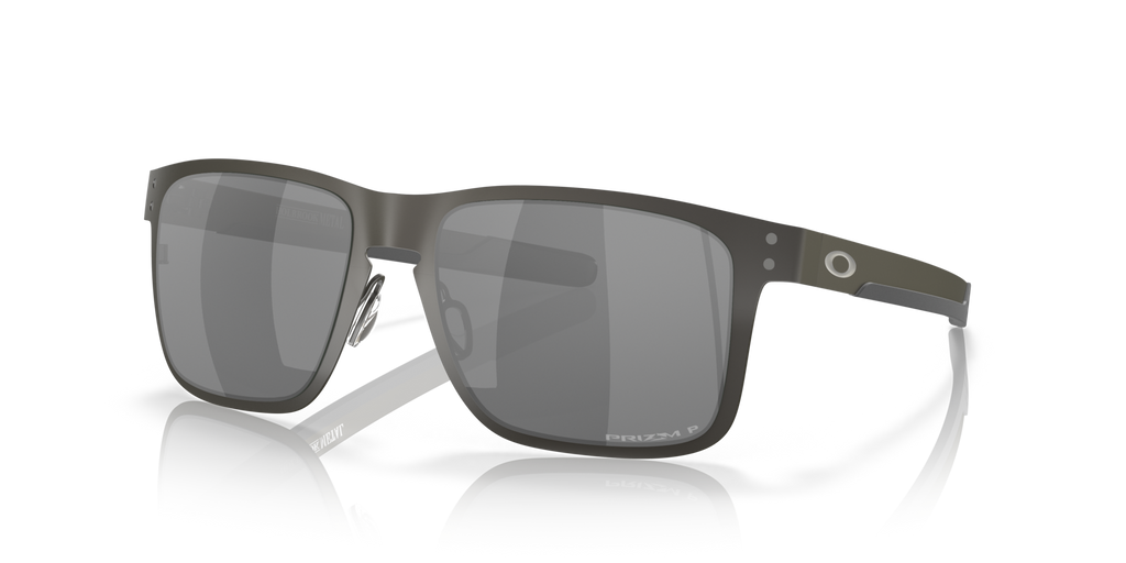 Oakley OO4123 Holbrook Metal Square Sunglasses - Matte Gunmetal