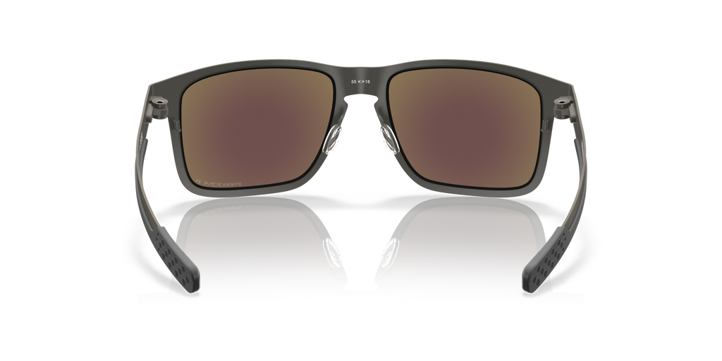 Oakley OO4123 Holbrook Metal Square Sunglasses - Matte Gunmetal