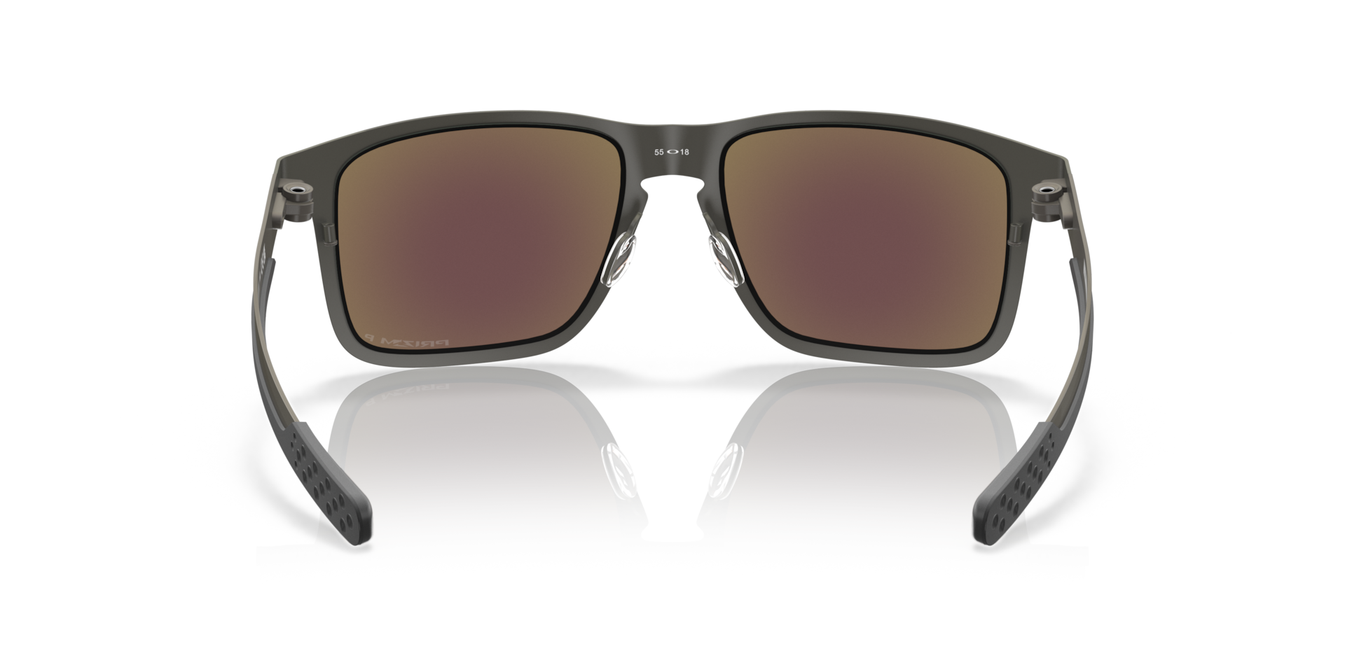 Oakley OO4123 Holbrook Metal Square Sunglasses - Matte Gunmetal