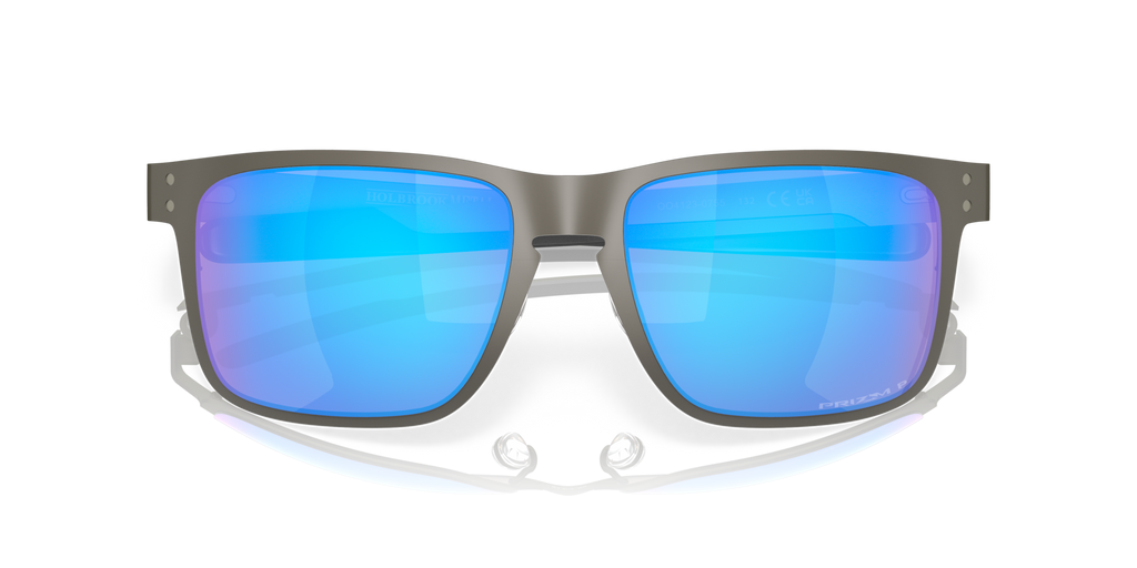 Oakley OO4123 Holbrook Metal Square Sunglasses - Matte Gunmetal