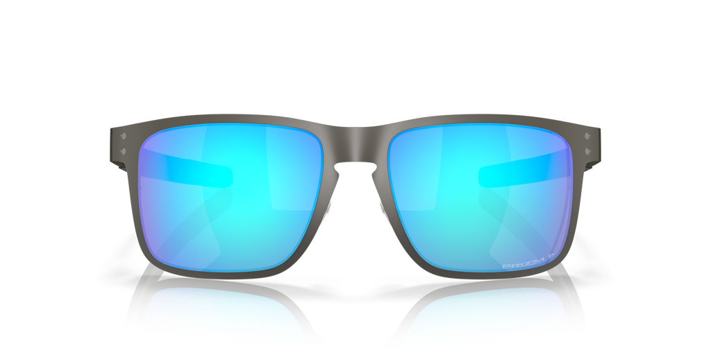 Oakley OO4123 Holbrook Metal Square Sunglasses - Matte Gunmetal