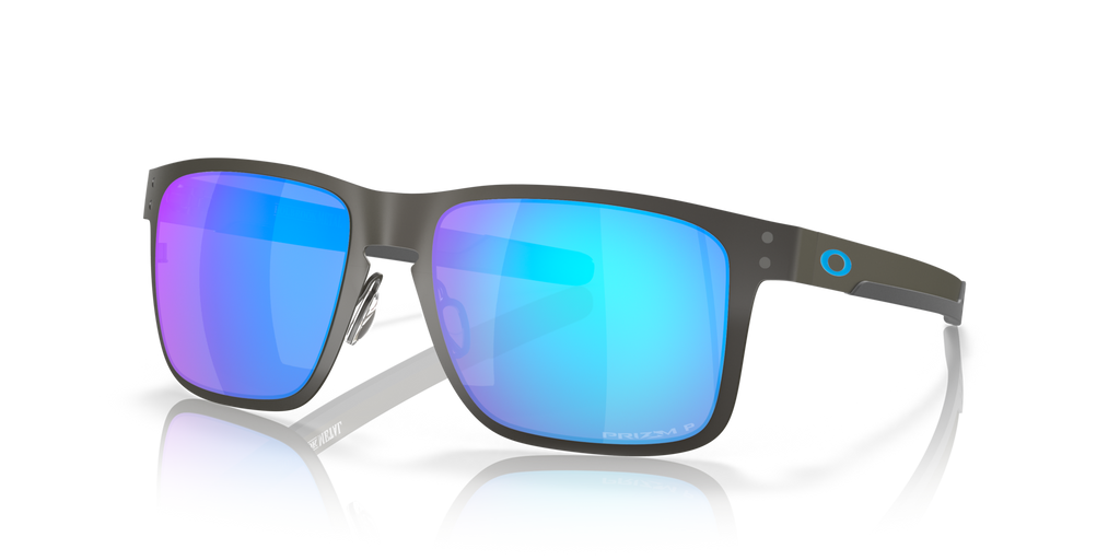 Oakley OO4123 Holbrook Metal Square Sunglasses - Matte Gunmetal