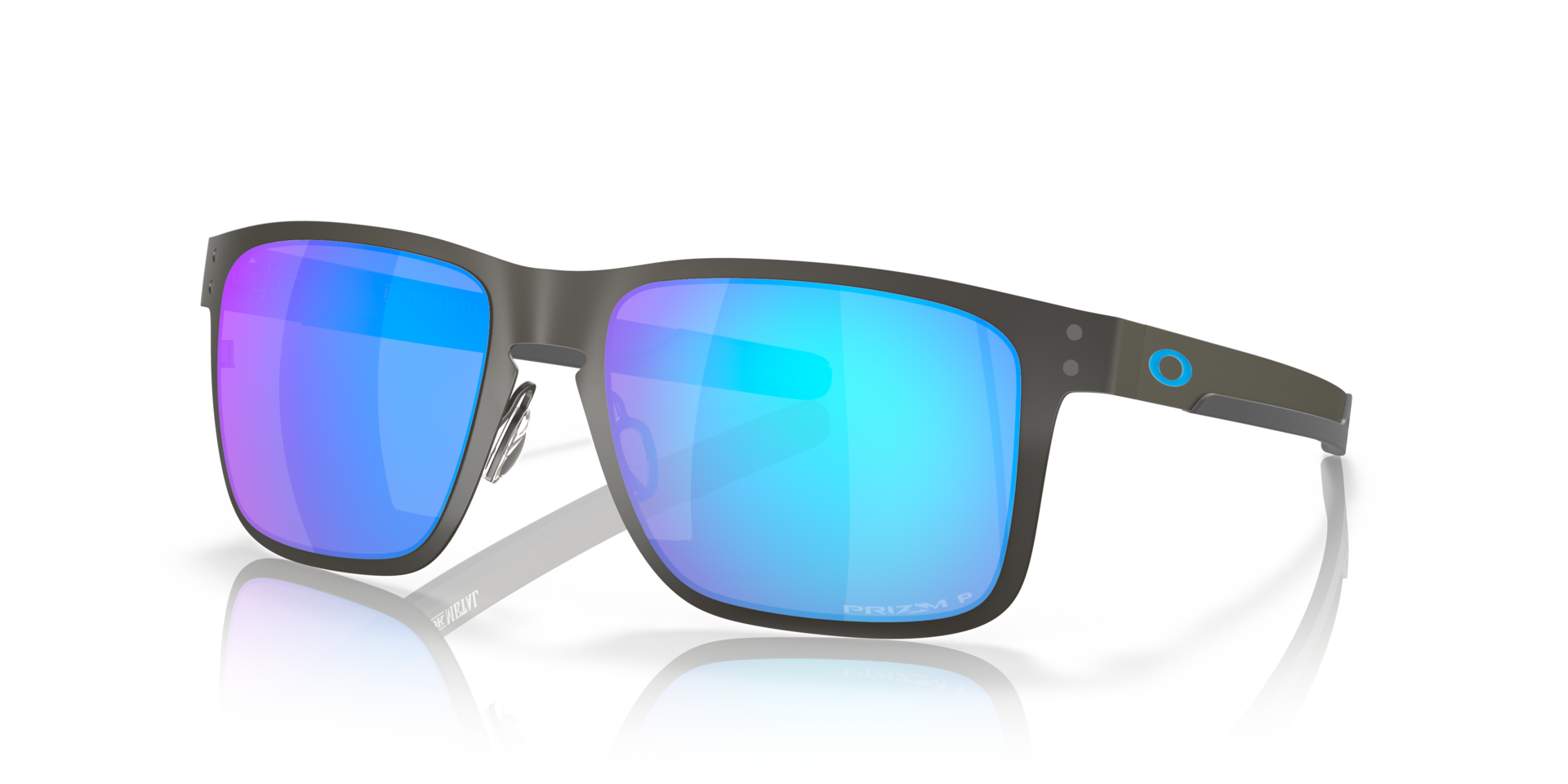 Oakley OO4123 Holbrook Metal Square Sunglasses - Matte Gunmetal