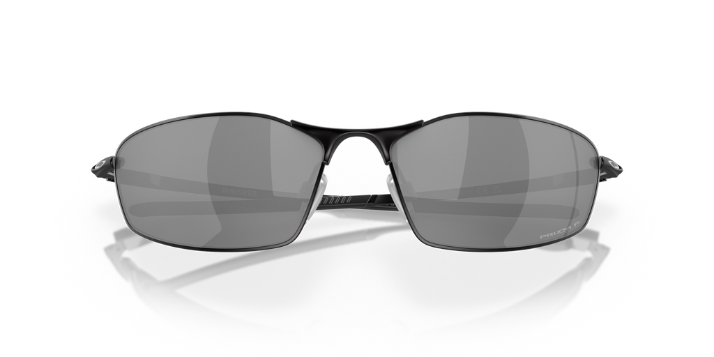 Oakley OO4141 Whisker Oval Sunglasses - Satin Black