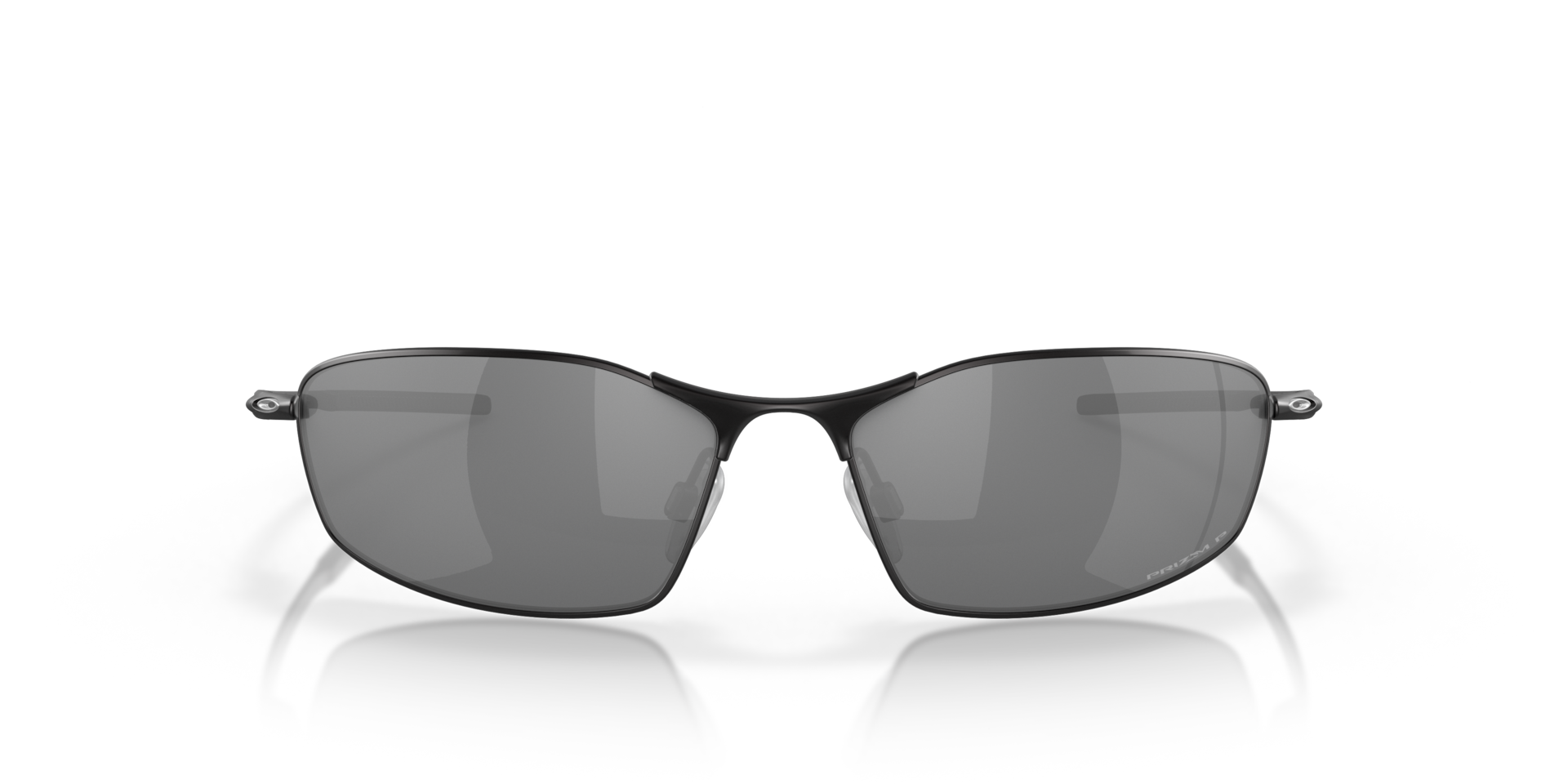 Oakley OO4141 Whisker Oval Sunglasses - Satin Black