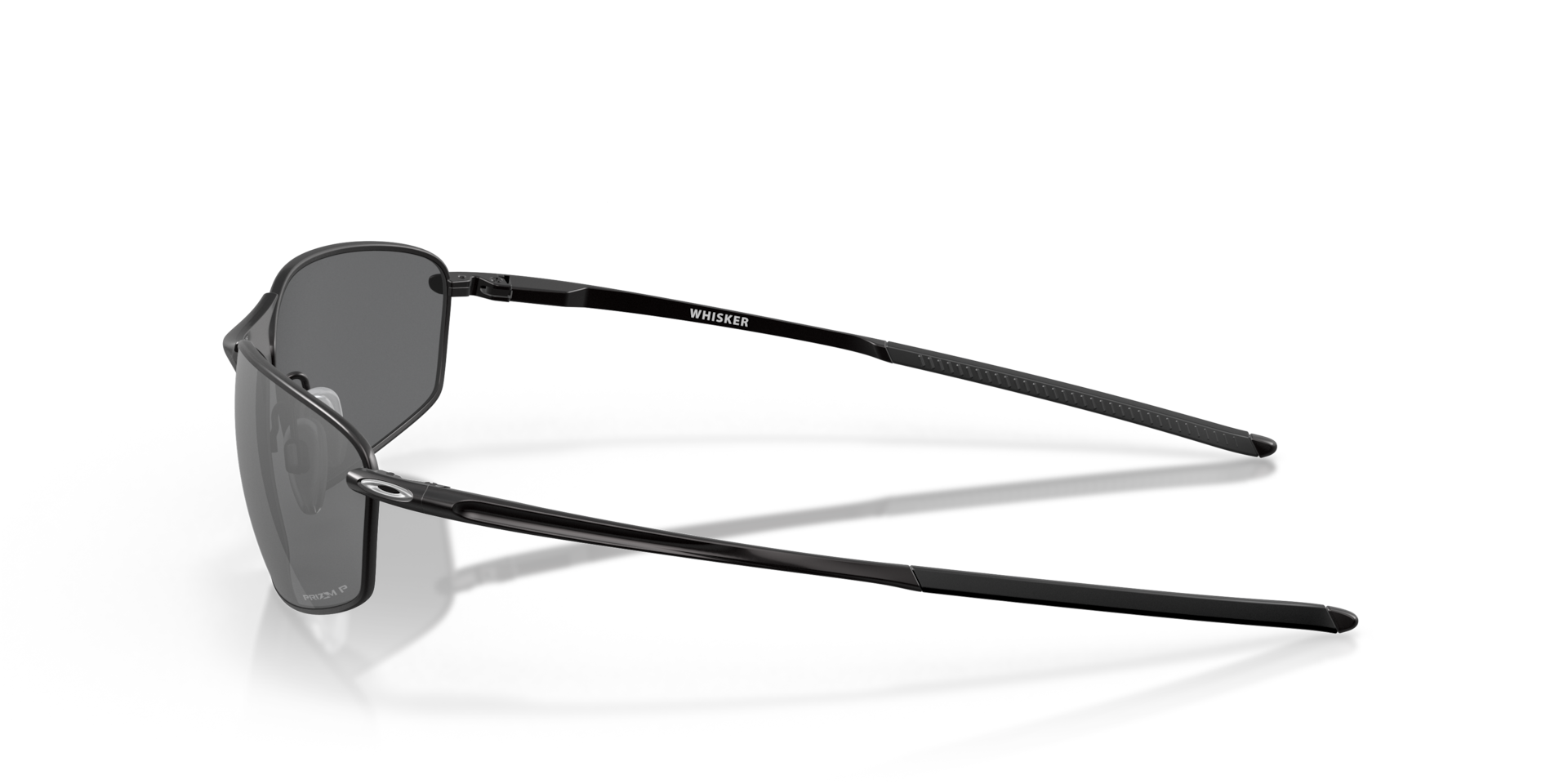 Oakley OO4141 Whisker Oval Sunglasses - Satin Black