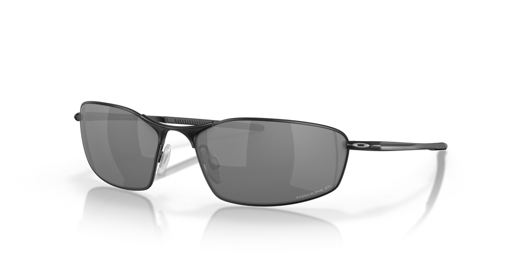 Oakley OO4141 Whisker Oval Sunglasses - Satin Black