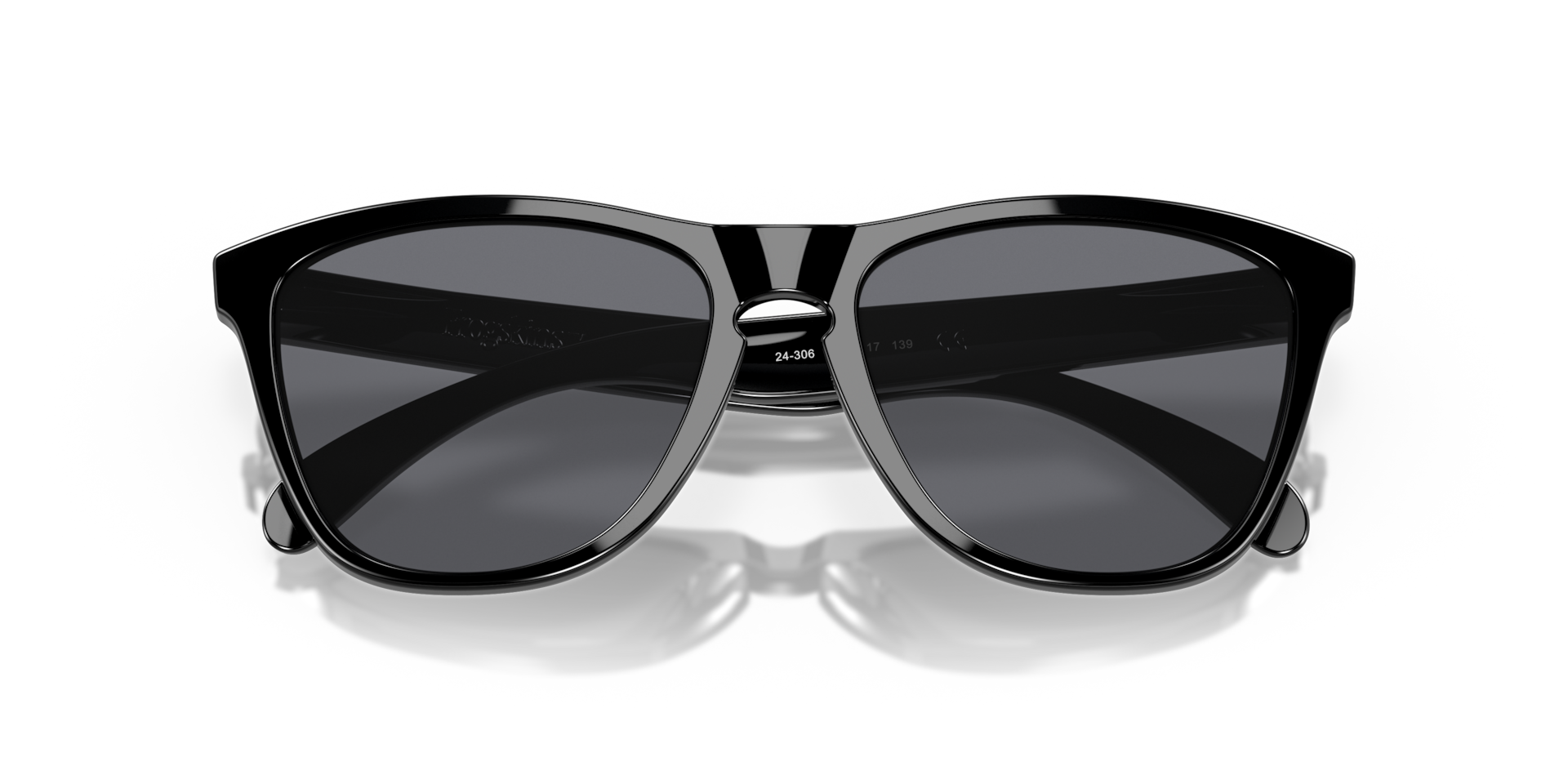 Oakley OO9013 Frogskins Square Sunglasses - Polished Black