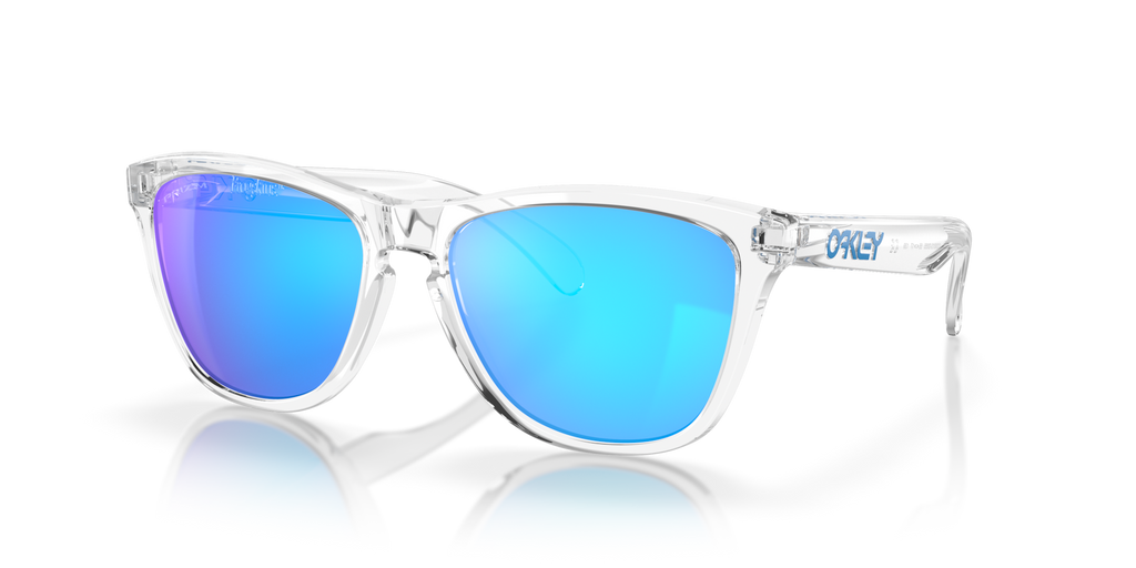 Oakley OO9013 Frogskins Square Sunglasses - Crystal Clear