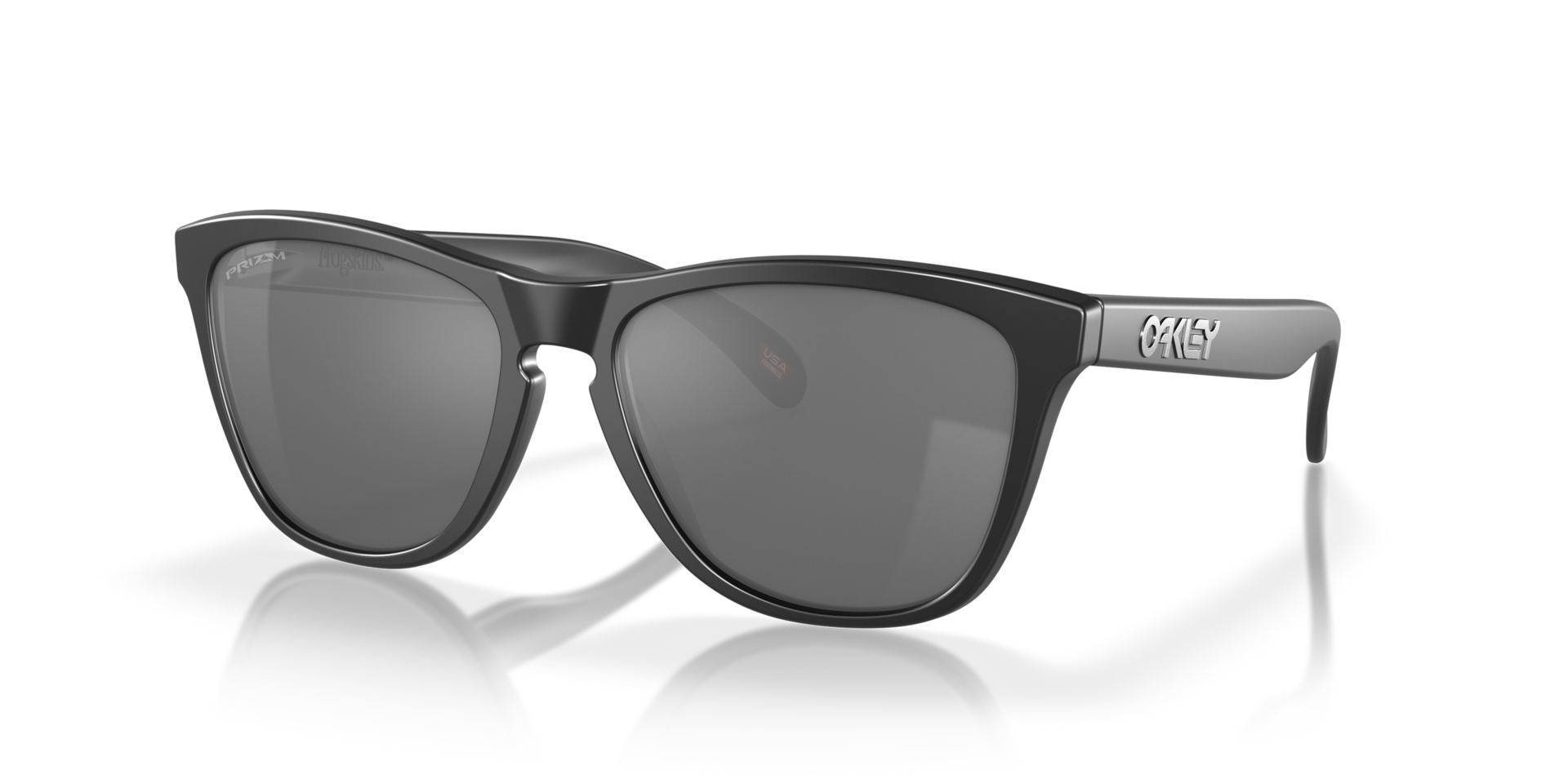 Oakley OO9013 Frogskins Square Sunglasses - Crystal Clear