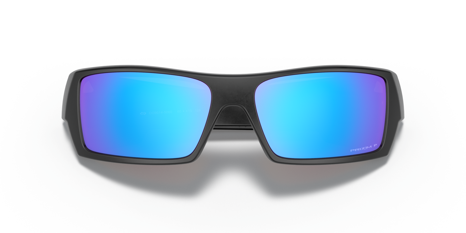Oakley OO9014 Gascan Rectangle Sunglasses - Polished Black