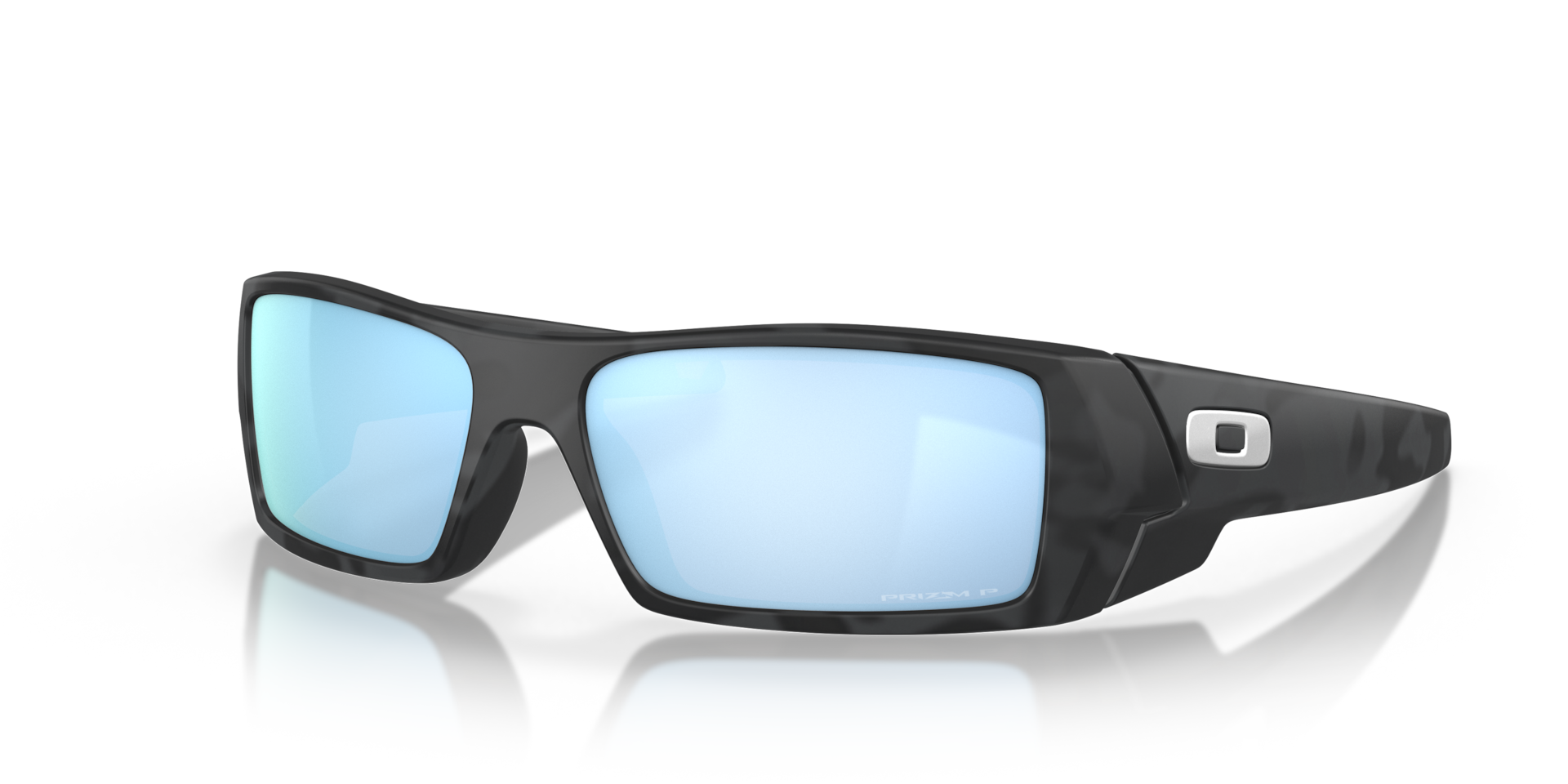 Oakley OO9014 Gascan Rectangle Sunglasses - Polished Black