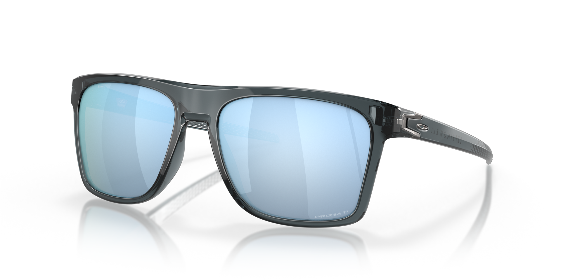 Oakley OO9100 Leffingwell Rectangle Sunglasses