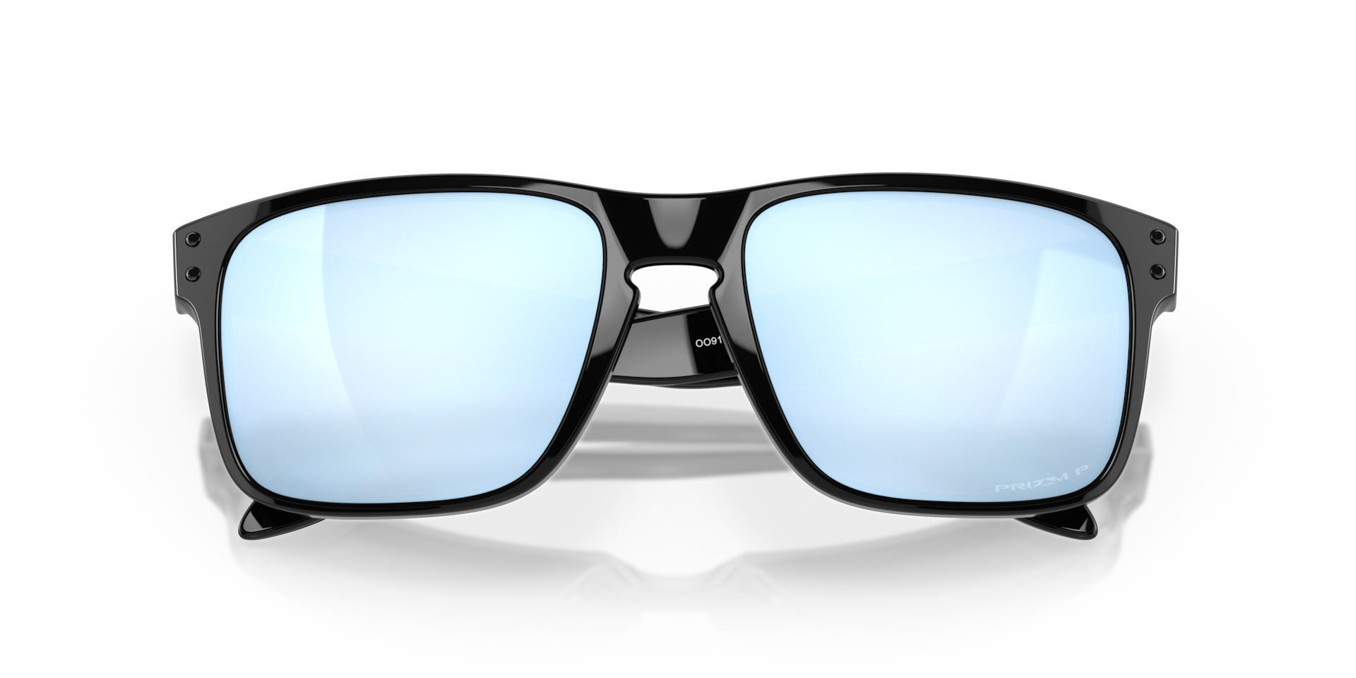 Oakley OO9102 Holbrook Square Sunglasses - Polished Black