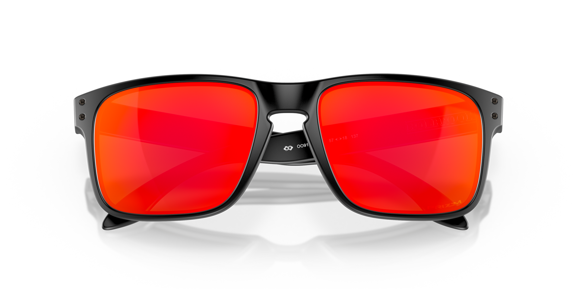 Oakley OO9102 Holbrook Square Sunglasses - Matte Black