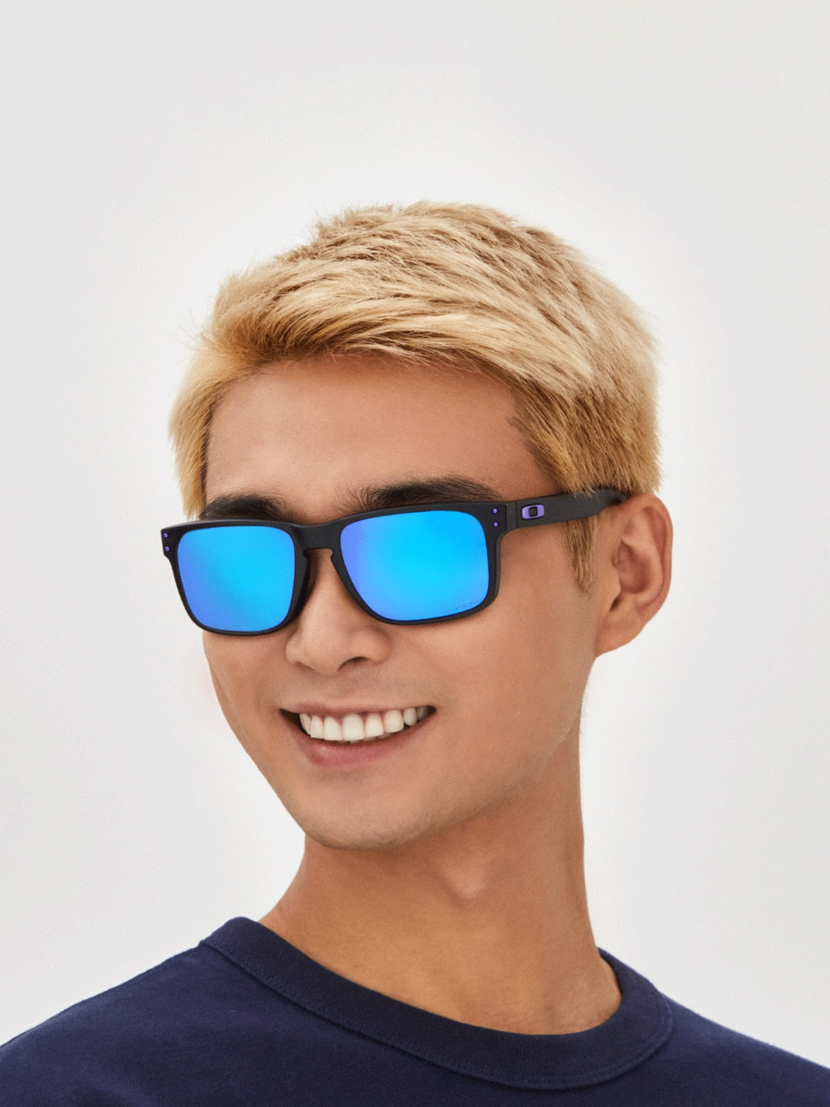 Oakley OO9102 Holbrook Square Sunglasses - Dark Ink Fade