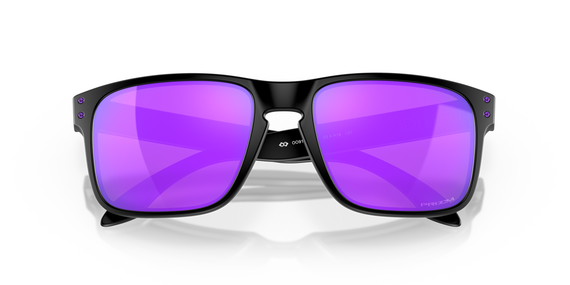 Oakley OO9102 Holbrook Square Sunglasses - Matte Black