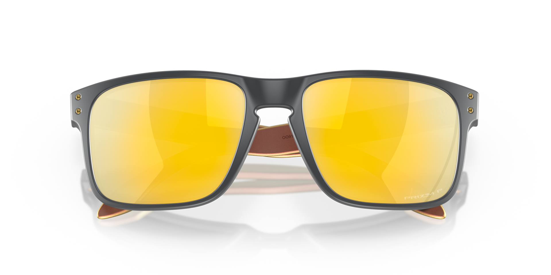 Oakley OO9102 Holbrook Square Sunglasses - Polished Black