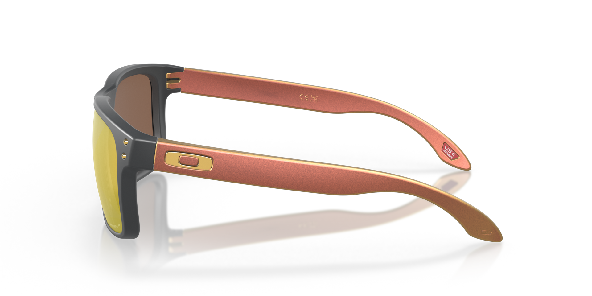 Oakley OO9102 Holbrook Square Sunglasses - Polished Black