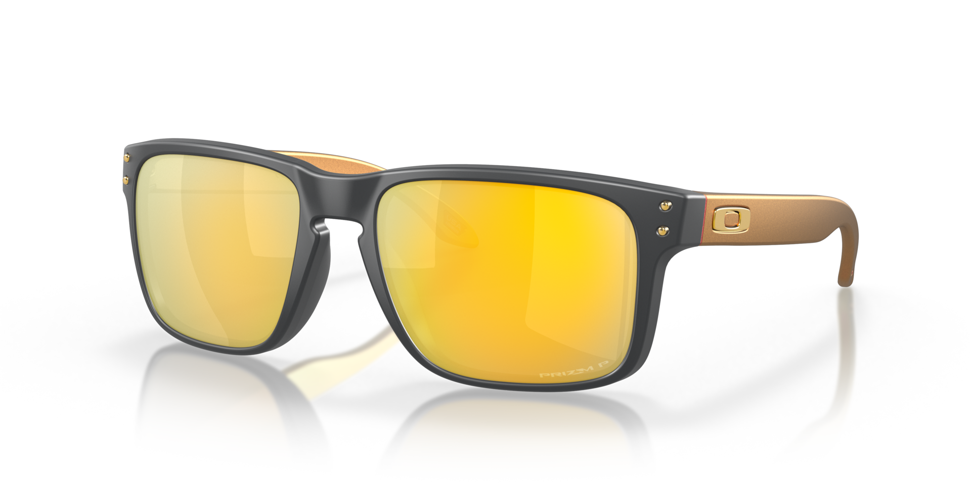 Oakley OO9102 Holbrook Square Sunglasses - Polished Black