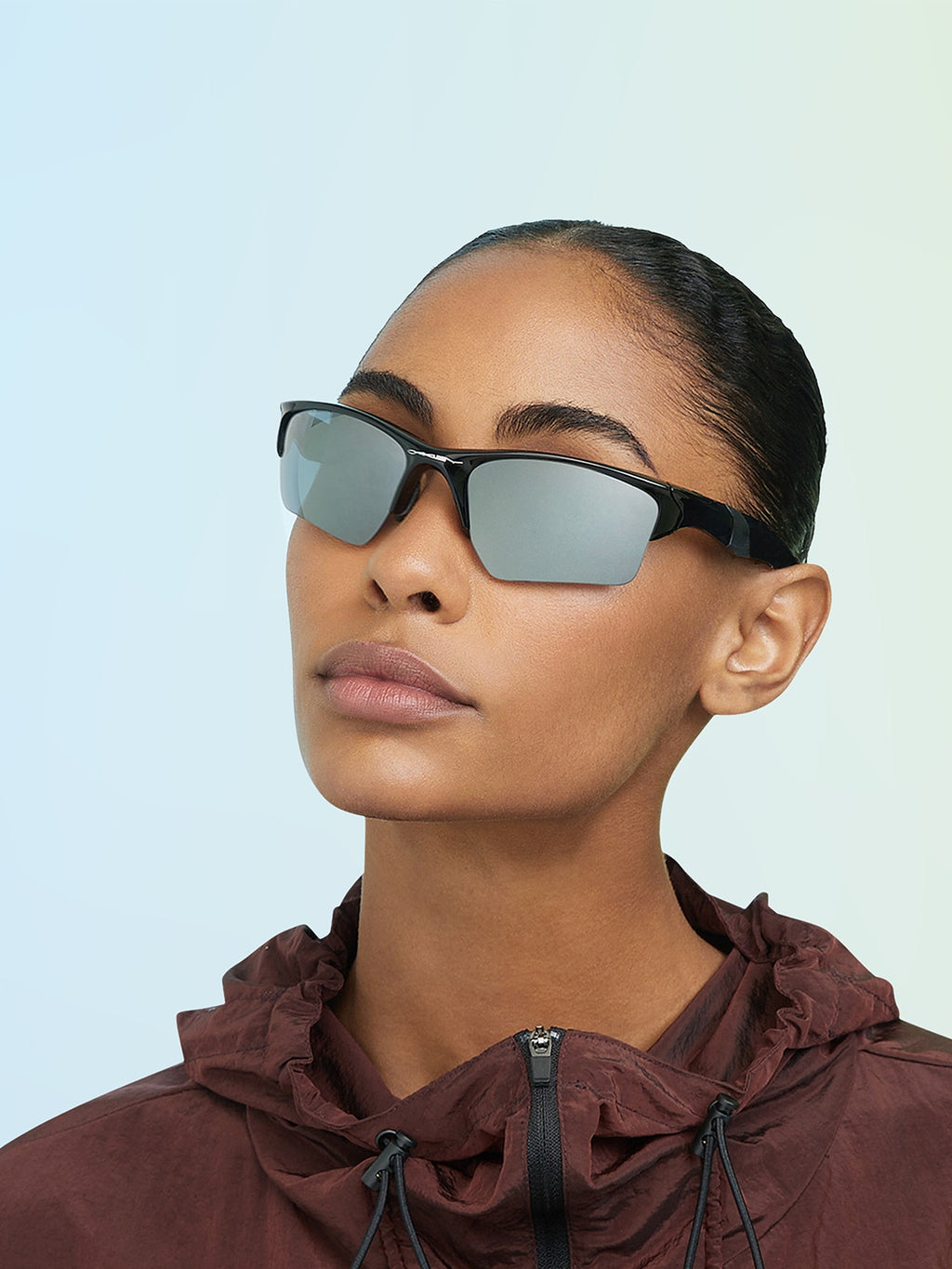 Oakley OO9154 Half Jacket 2.0 XL Rectangle Sunglasses - Polished Black