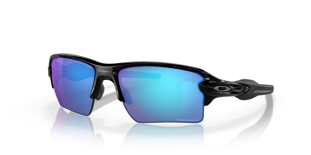 Oakley OO9188 Flak 2.0 XL Rectangle Sunglasses - Polished Black