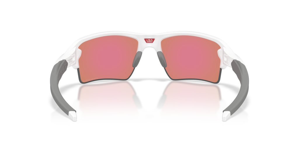 Oakley OO9188 Flak 2.0 XL On The Green Collection Rectangle Sunglasses - Matte White