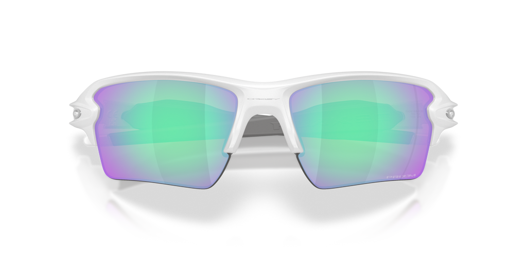 Oakley OO9188 Flak 2.0 XL On The Green Collection Rectangle Sunglasses - Matte White