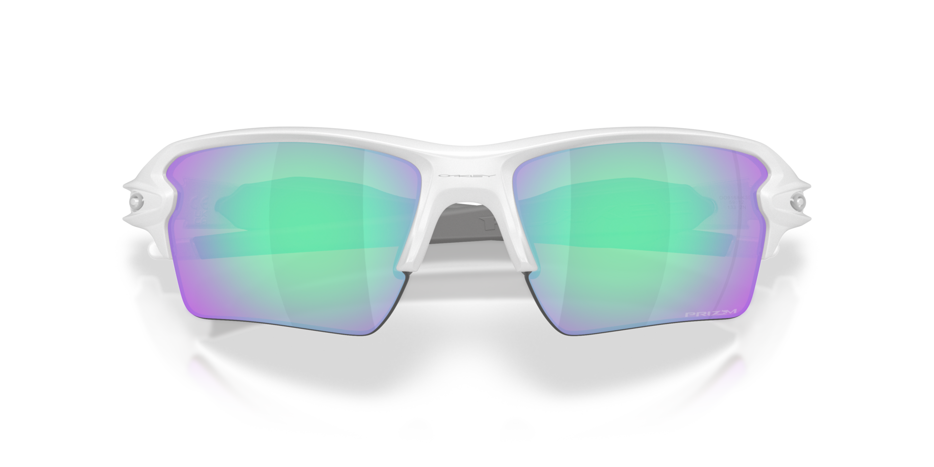 Oakley OO9188 Flak 2.0 XL On The Green Collection Rectangle Sunglasses - Matte White