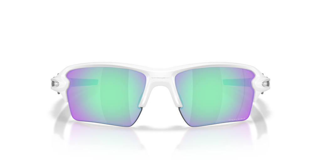 Oakley OO9188 Flak 2.0 XL On The Green Collection Rectangle Sunglasses - Matte White