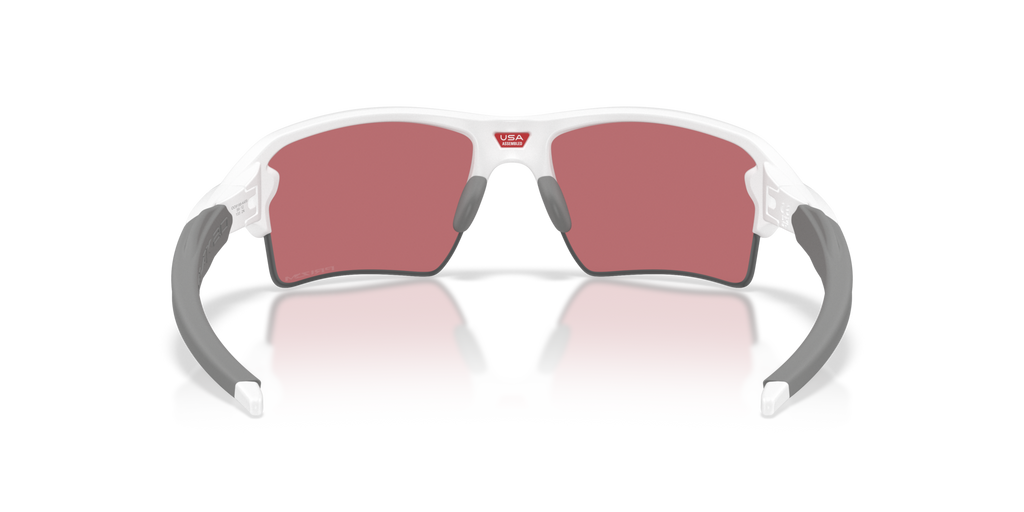 Oakley OO9188 Flak 2.0 XL On The Green Collection Rectangle Sunglasses - Matte White