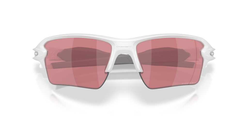 Oakley OO9188 Flak 2.0 XL On The Green Collection Rectangle Sunglasses - Matte White