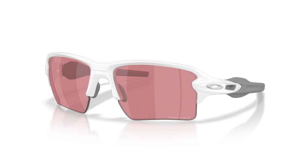 Oakley OO9188 Flak 2.0 XL On The Green Collection Rectangle Sunglasses - Matte White