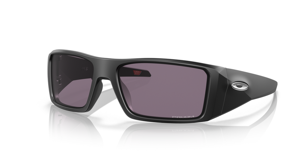Oakley OO9231 Heliostat Rectangle Sunglasses - Matte Black