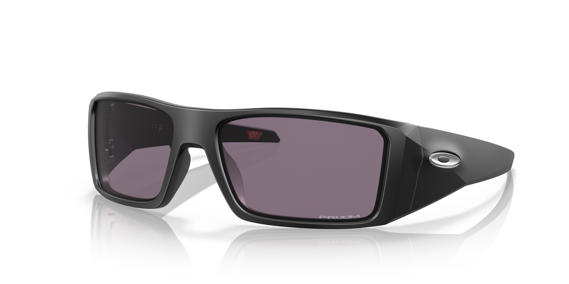 Oakley OO9231 Heliostat Rectangle Sunglasses - Matte Black