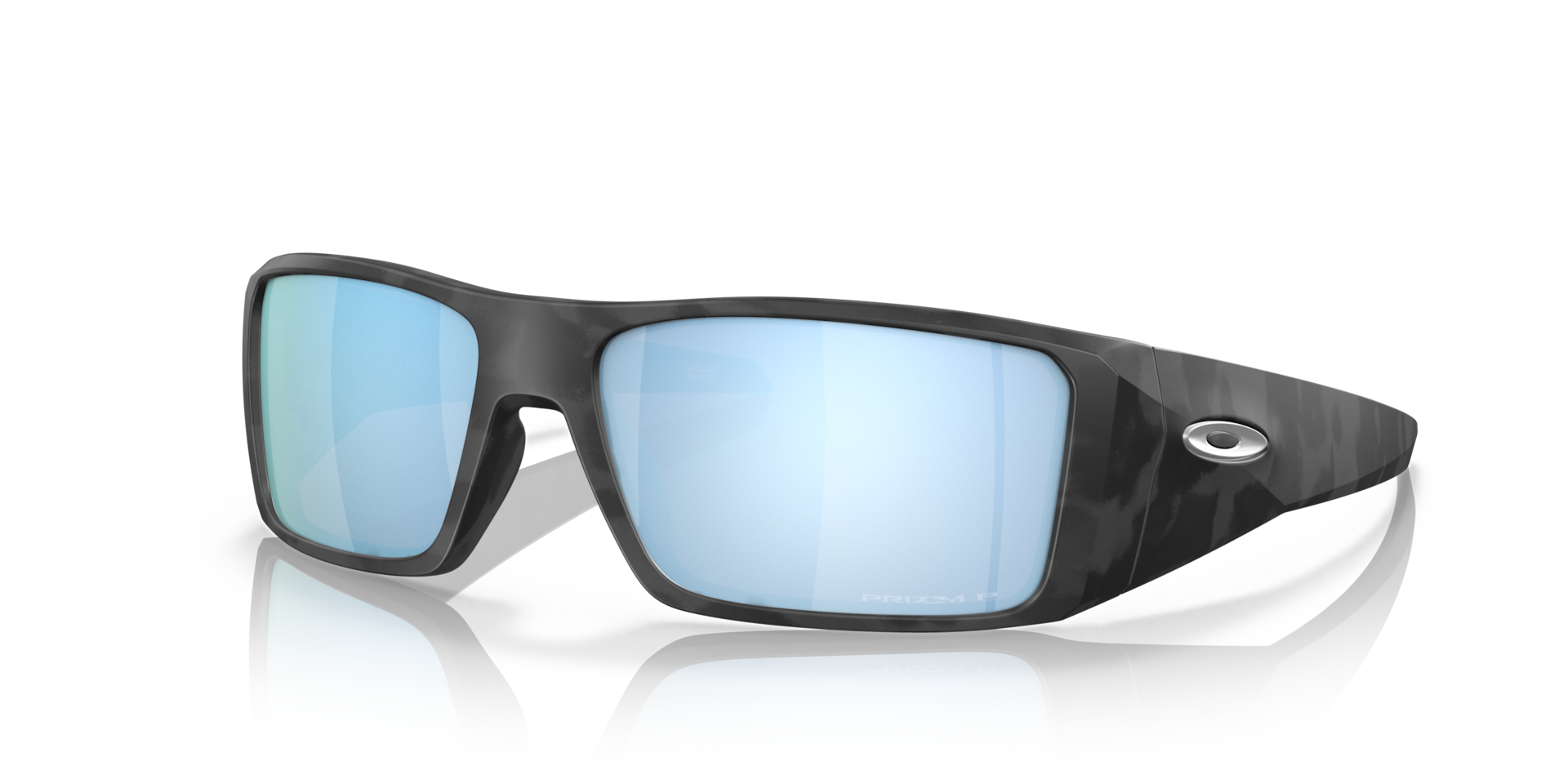 Oakley OO9231 Heliostat Rectangle Sunglasses - Matte Black