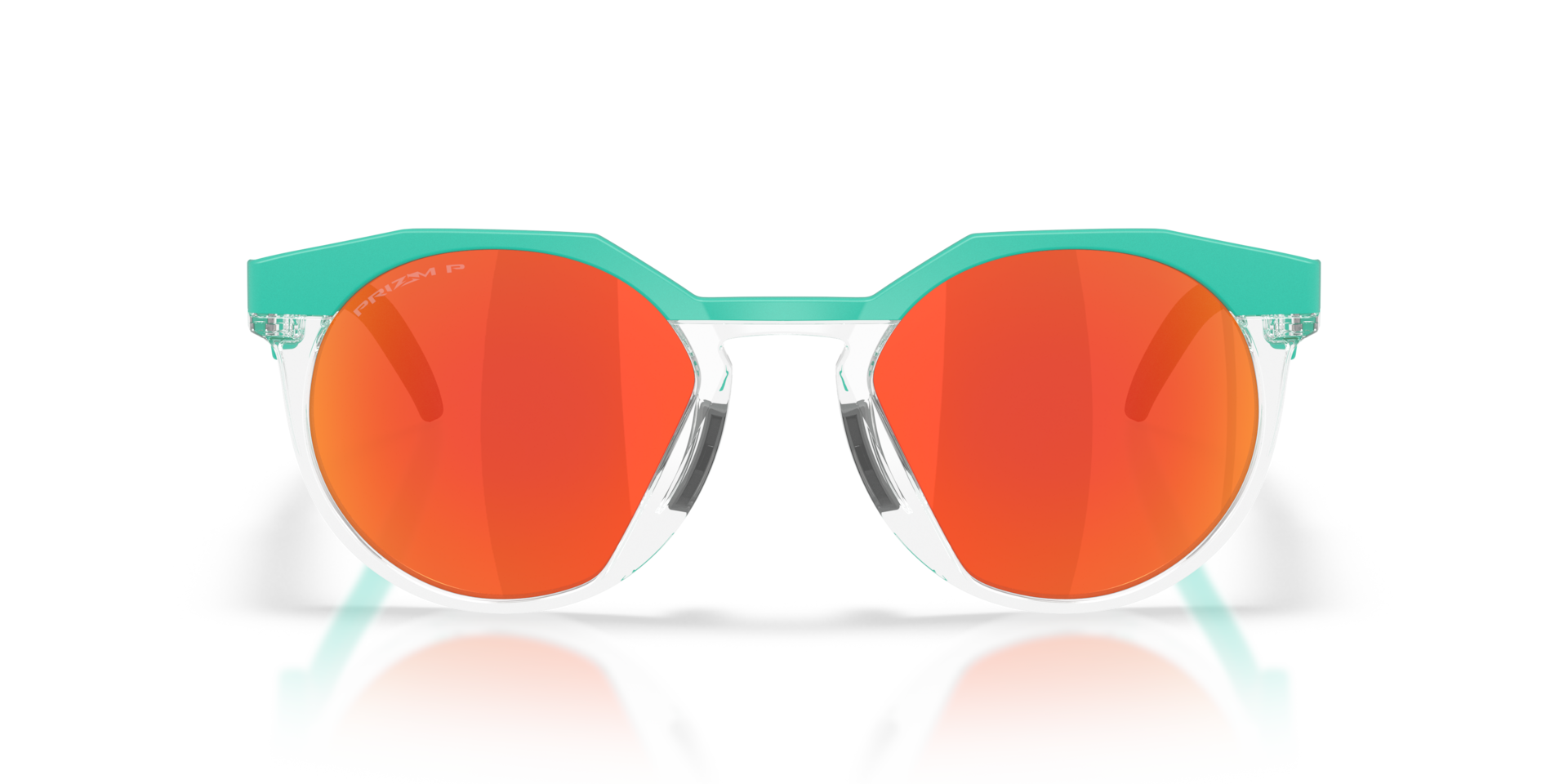 Oakley OO9242 HSTN Neon Pop Collection Round Sunglasses
