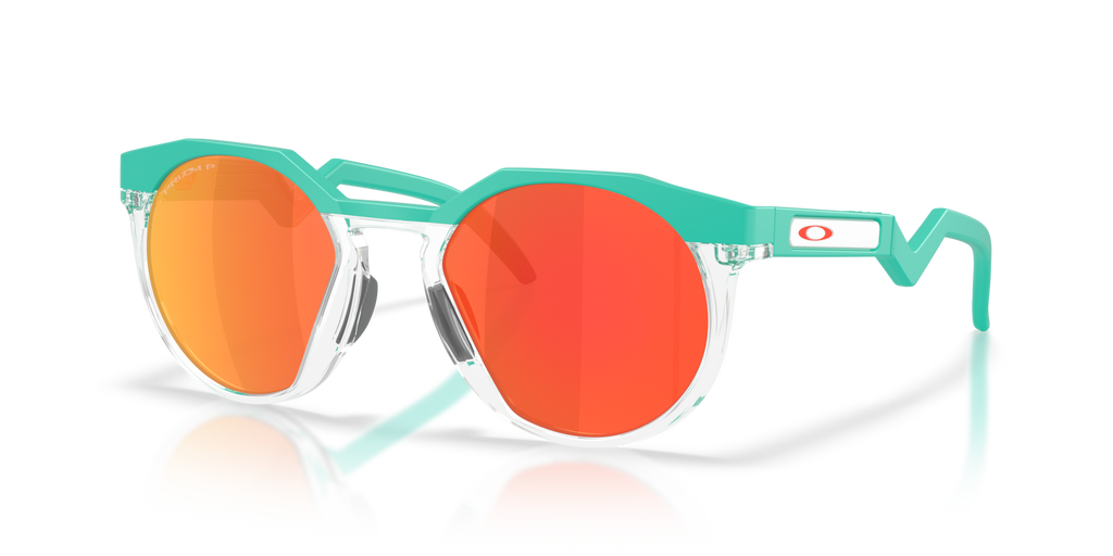 Oakley OO9242 HSTN Neon Pop Collection Round Sunglasses