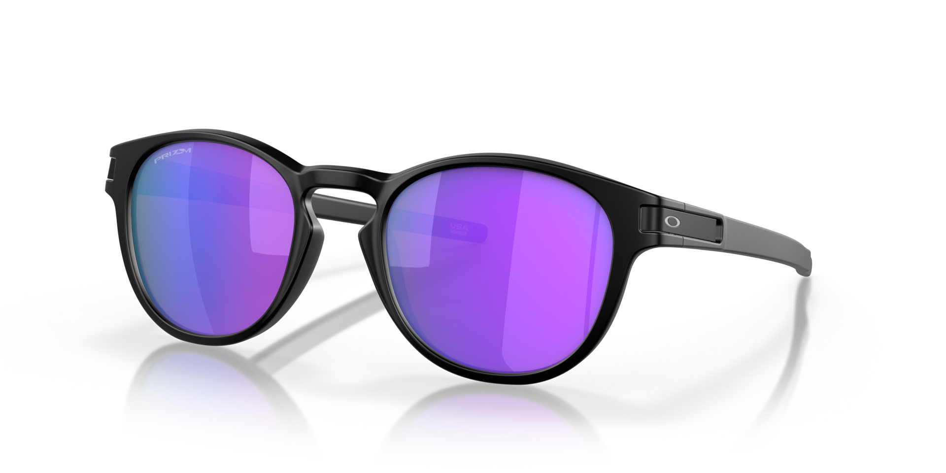 Oakley OO9265 Latch Round Sunglasses - Matte Grey Ink