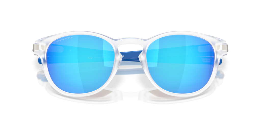 Oakley OO9265 Latch Neon Pop Collection Round Sunglasses